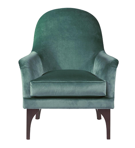 Fauteuil sarcelle Colette