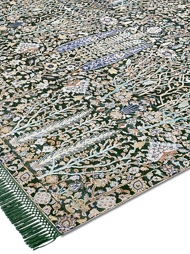 Pine Garden Green luxe vloerkleed