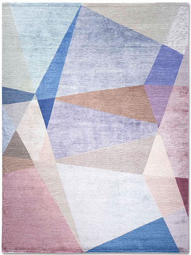 Tapis de luxe noué à la main Crystal
