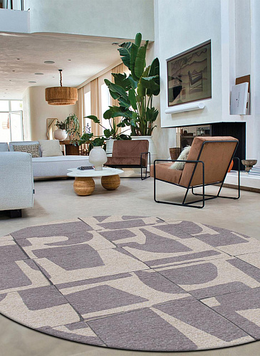 Rust rond vloerkleed