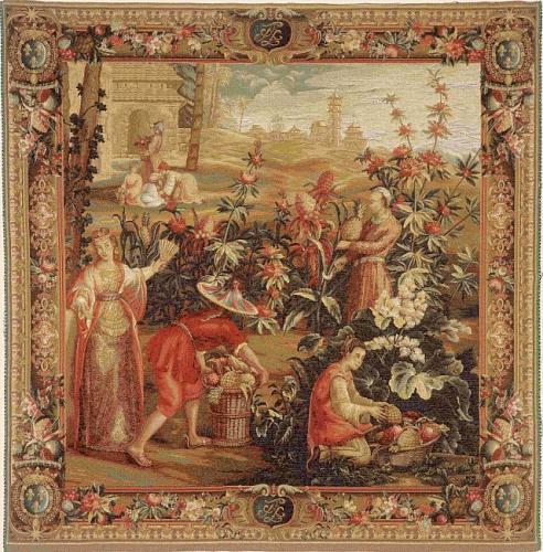 Tapisserie murale La récolte d’ananas