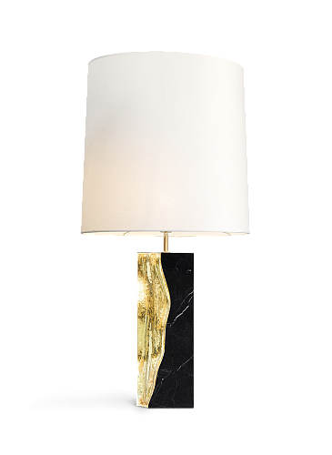 Lampe de table Glacier Nero Marquina