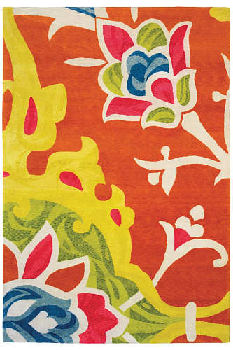 Bala Perdida rond designer vloerkleed