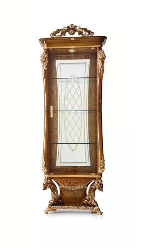 Vitrine vitrée italienne élégante