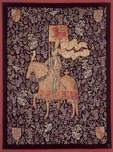 Tapisserie murale Le chevalier