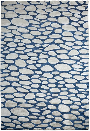 Tapis Pebble woad