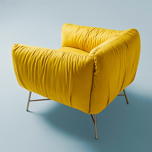 Jolie gele fauteuil