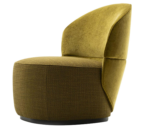 Fauteuil olive Alma