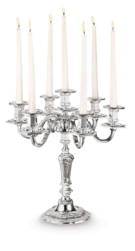 Royal verzilverde kandelaar