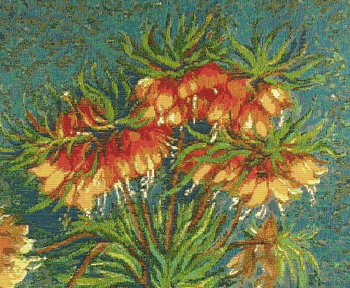 Tapisserie murale Bouquet de lys de Van Gogh