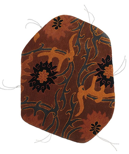 Tapis design tissé main Geo Art Nepal