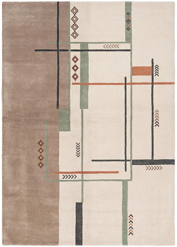 Tapis Architect Lines Taupe