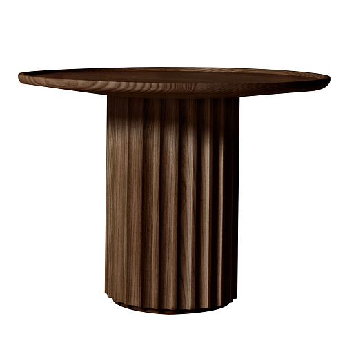 Table basse Capitello en frêne brun