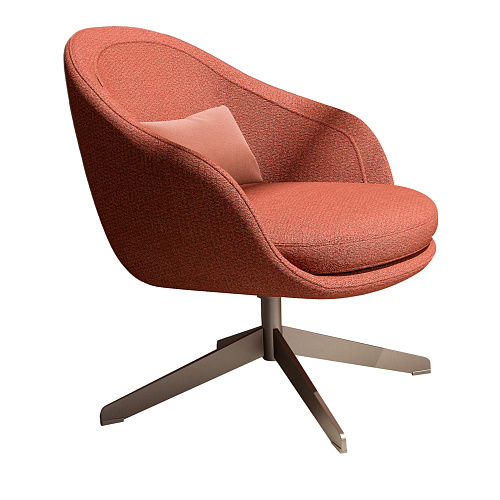 Fauteuil rouge Lucille