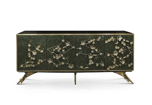 Cabinet plumes de paon Mirage