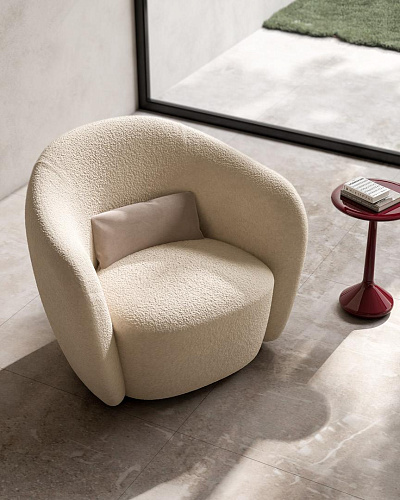 Fauteuil incurvé Isabel