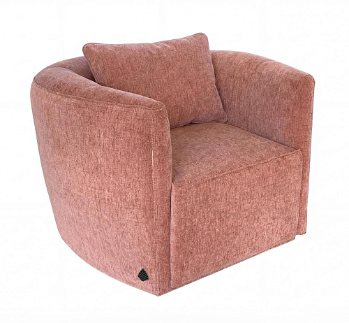 Gaia roze compacte fauteuil
