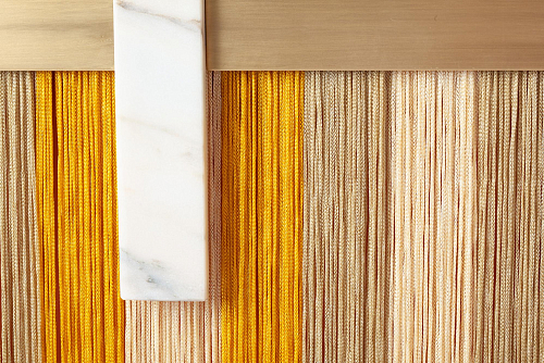 Souk Yellow decoratieve wandspiegel
