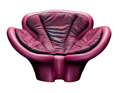 Fauteuil magenta Pansé