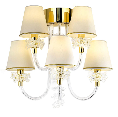 Elegante Murano glazen wandlamp