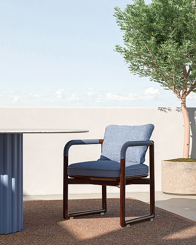 Chaise de jardin Jiselle