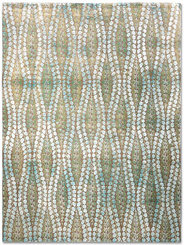 Tapis tissé main Electric Blue