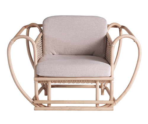Fauteuil Channel rose poudré