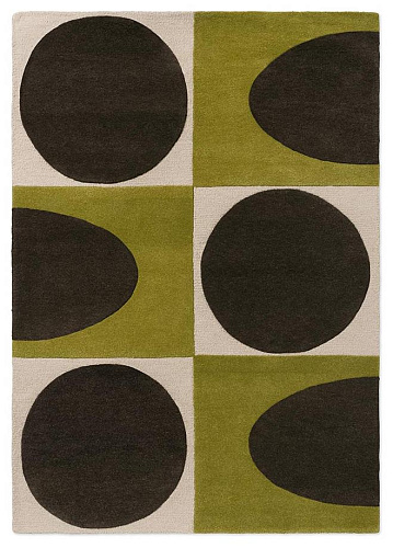 Spot Square walnoot korstmos premium vloerkleed