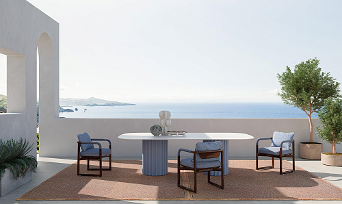 Table à manger de jardin Pablo