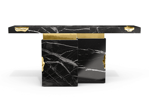 Console Dominion Nero Marquina