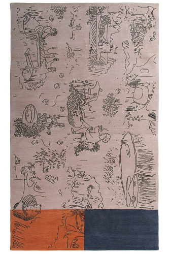 Tapis tissé main Morgane