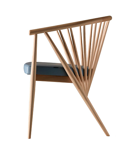 Jenny fauteuil van essenhout