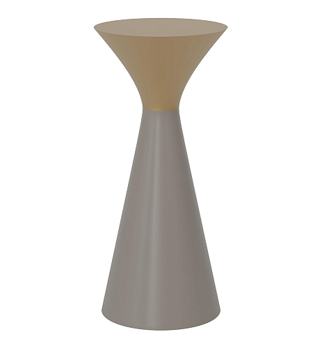 Bijzettafel met goud blad