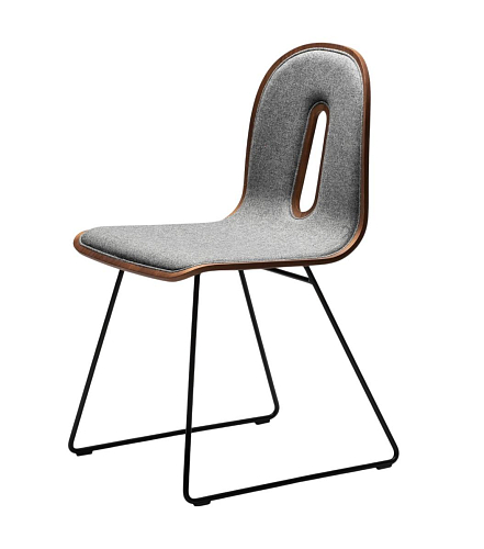 Gotham Woody SL-I grijze stoel