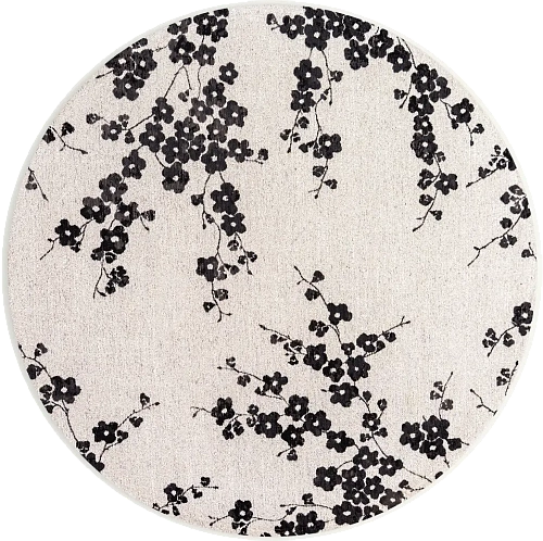 Petal Dew rond vloerkleed