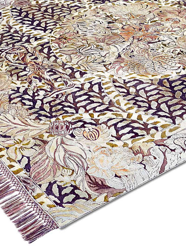 Tapis tissé main Aubusson