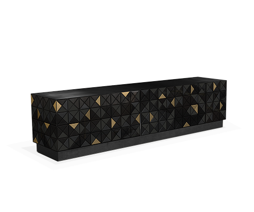 Meuble TV Mosaic noir