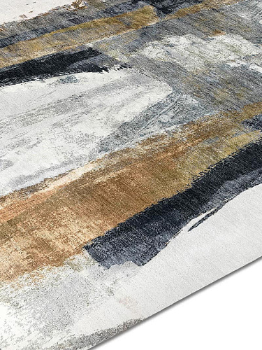 Tapis tissé main Green Rust
