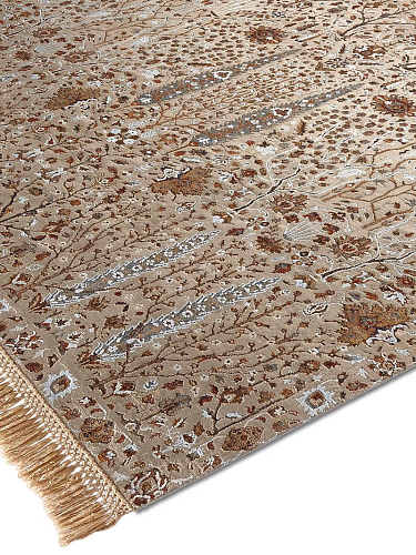 Tapis de luxe Pine Garden gris vert