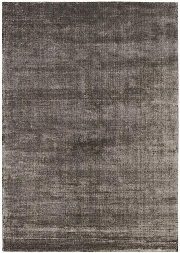 Tapis uni en viscose tortora