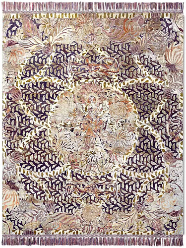 Tapis tissé main Aubusson