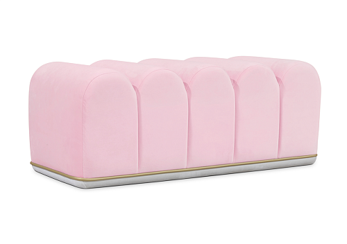 Banc Tourbillon sucré rose