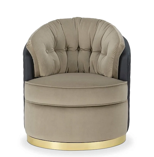 Fauteuil pivotant de luxe