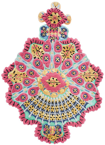 Carnival rond luxe designer vloerkleed