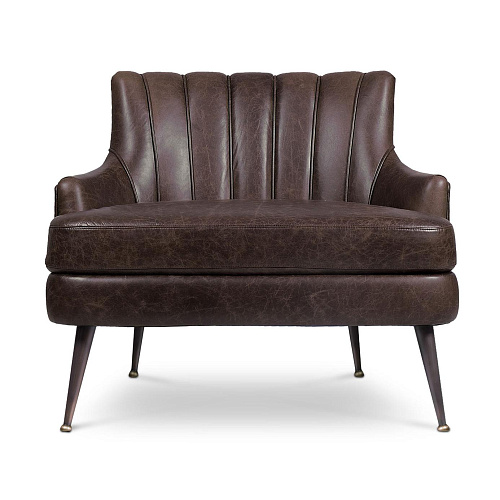 Lederen fauteuil