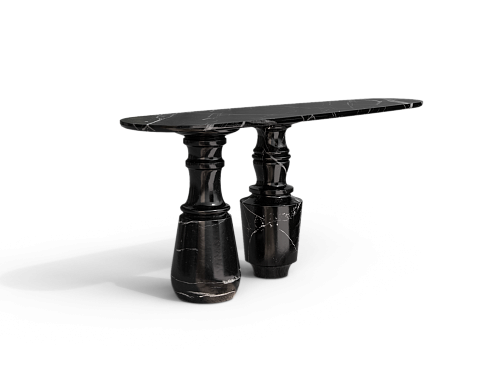Console Obsidian Nero Marquina