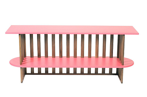 Console rose à deux niveaux