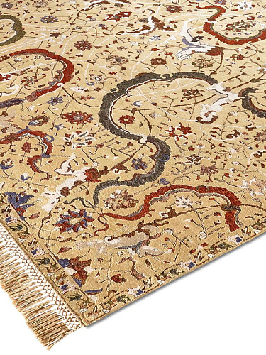 Tapis de luxe Tabriz Yellow