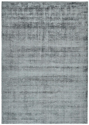 Tapis en soie de banane bleu poudre