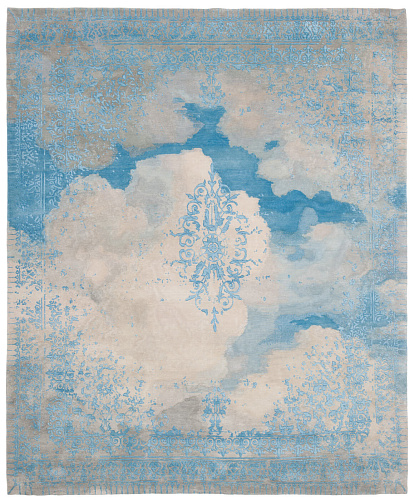 Ferrara Cloud Special Rocked blauw vloerkleed